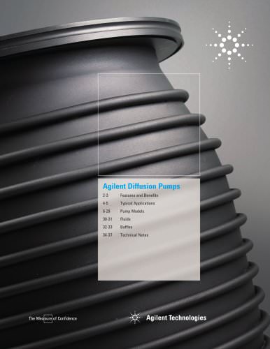 Diffusion Pumps Catalog