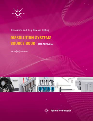 Dissolution Systems Source Book 2011-2012 Edition