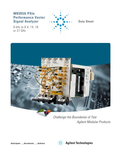 M9393A PXIe  Performance Vector Signal Analyzer