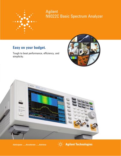 N9322C Basic Spectrum Analyzer