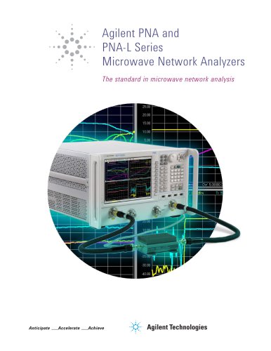 PNA and PNA-L Series Microwave Network Analyzers