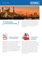 Fire Protection for Flammable Liquids