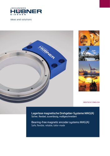 Bearing-free magnetic encoder systems MAG(A)