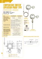 Explosion-Proof Temperature Switch - ETS3000X