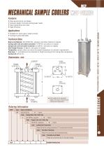Sample cooler MCP series
