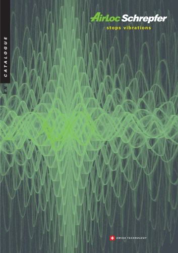 AirLoc Schrepfer Catalog - leveling and vibration engineering and machine setup technology