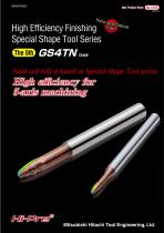 High Efficiency Finishing Special Shape Tool Series GS4TN