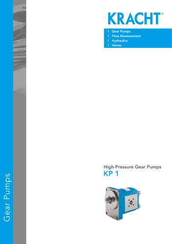 High pressure gear pumps KP 1