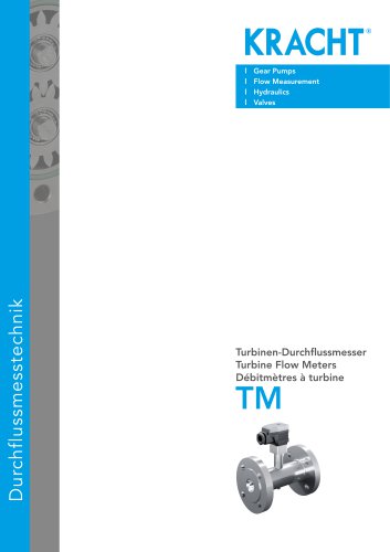 Turbine flow meters TM