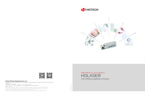 HGLASER Inline Marking Application Solution