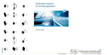 Smart power solutions for car body applications