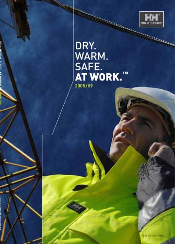 Helly Hansen WorkWear 2008/2009 - English