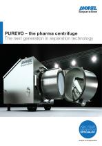 PUREVO - the pharma centrifuge