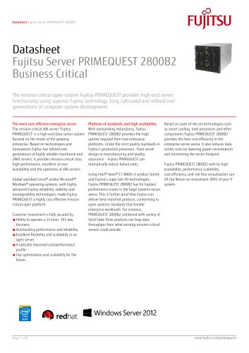 PRIMEQUEST 2800B2