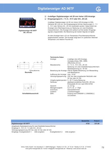 AD 72P-WT