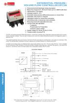 Differential pressure / Volume flow controller DPC200R