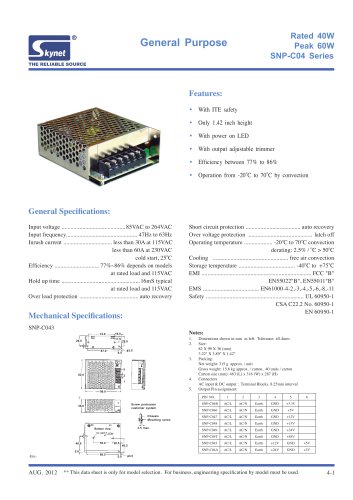 SNP-C04 Series