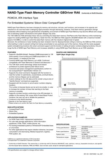 PCMCIA, Parallel ATA(PATA) Interface Type RA6