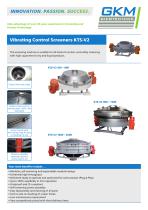 Vibrating Control Screeners KTS-V2
