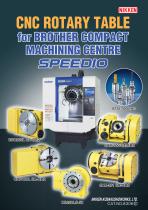 NEW CNC ROTARY TABLE BROTHER SPEEDIO CATALOGUE