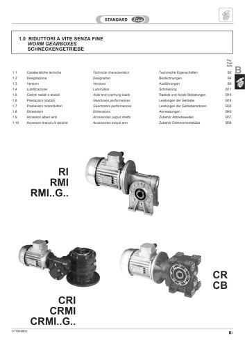 Worm gearboxes