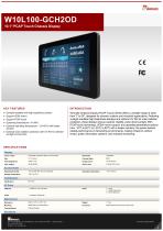 10.1" PCAP Touch Chassis Display W10L100-GCH2OD