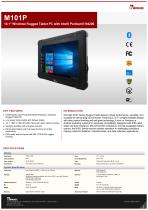 10.1" Windows Rugged Tablet PC with Intel® Pentium® N4200 M101P