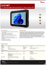 10.1" Windows Rugged Tablet with Intel® Core™ Ultra 5 processor 125U S101MT