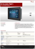 10.4" Panel Mount Display R10L600-PMP1