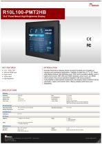 10.4" Panel Mount High Brightness Display R10L100-PMT2HB