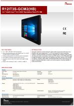 12.1" Intel® Core™ i5-1135G7 Standalone Panel PC HMI R12IT3S-GCM2(HB)