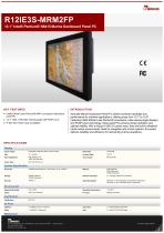 12.1” Intel® Pentium® N6415 Marine Dashboard Panel PC R12IE3S-MRM2FP