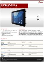 15" ARM A53 E Series HMI Panel PC R15IM3S-EHC3