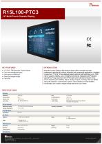 15" Multi-Touch Chassis Display R15L100-PTC3