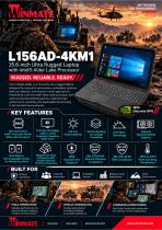 15.6inch Ultra Rugged Laptop with Intel® Alder Lake Processor L156AD-4KM1