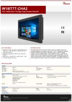 18.5” Intel® Core™ i5 (Tiger Lake) Chassis Panel PC W18IT7T-CHA2