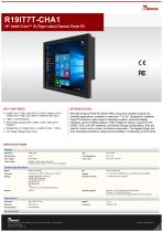 19” Intel® Core™ i5 (Tiger Lake) Chassis Panel PC R19IT7T-CHA1