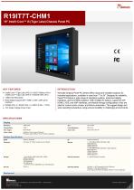 19” Intel® Core™ i5 (Tiger Lake) Chassis Panel PC R19IT7T-CHM1