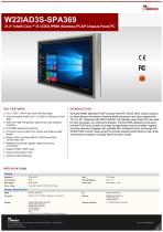 21.5" Intel® Core™ i5-1235U IP69K Stainless PCAP Chassis Panel PC W22IAD3S-SPA369