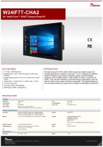 24" Intel® Core™ i3/i5/i7 Chassis Panel PC W24IF7T-CHA2