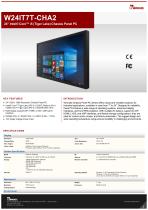 24” Intel® Core™ i5 (Tiger Lake) Chassis Panel PC W24IT7T-CHA2