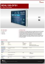 24” Open Frame Display W24L100-OFS1