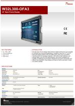 32” Open Frame Display W32L300-OFA3