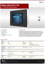8.4" Front IP65 Transflective Display R08L200-IPU1TR
