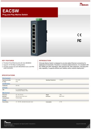 Plug and Play Marine Switch EACSW