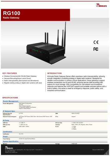 Radio Gateway RG100