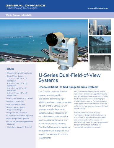 U-Series Dual-Field-of-View Systems