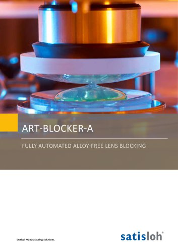 Ophthalmic - ART-Blocker-A - Alloy-free lens blocker