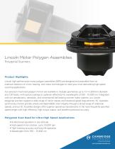 Lincoln Motor Polygon Assemblies Polygonal Scanners