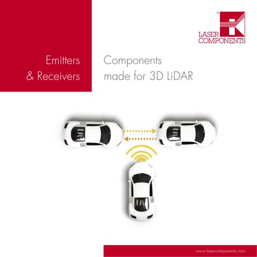 Components made for 3D LiDAR